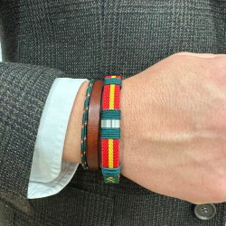 PULSERA WAKE UP GUARDIA CIVIL ACERO